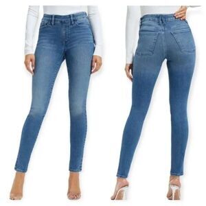 Good American Power Stretch Pull On Skinny Jeans Size 4 (XL)